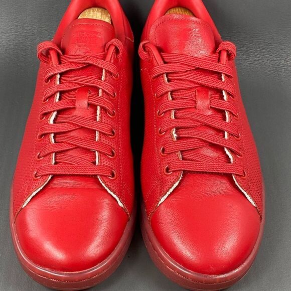 adidas Stan Smith Scarlet mens sneaker shoes size 11 - Picture 4 of 8